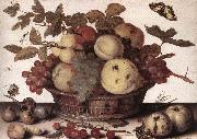 AST, Balthasar van der Basket of Fruits vvvv oil on canvas